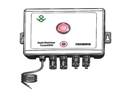 Quick shutdown control box